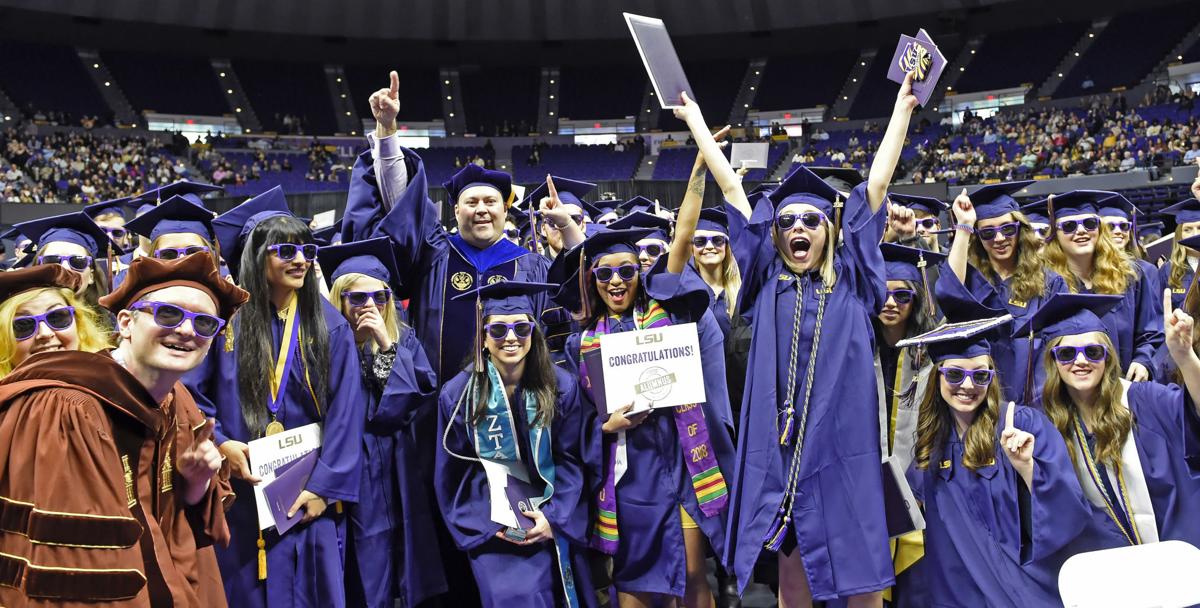 Nearly 2,000 students graduate from LSU at December commencement