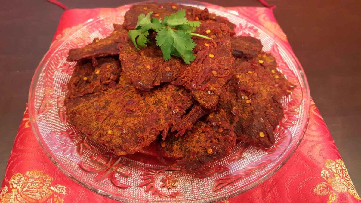 Vietnamese Beef Jerky : Vietnamese beef jerky - Thịt bò khô Ingredients 500g beef ... - Comments are off for this post.