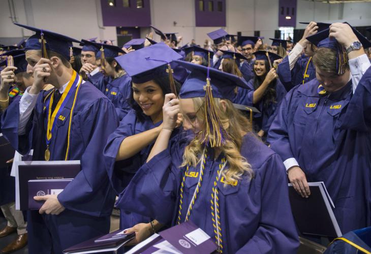 Photos Fall Commencement completes journey for LSU graduates Photos