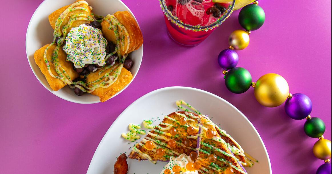 See which Valentine's Day and Mardi Gras specials are on menus in Baton Rouge