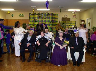 Gonzales Healthcare Center celebrates Mardi Gras _lowres