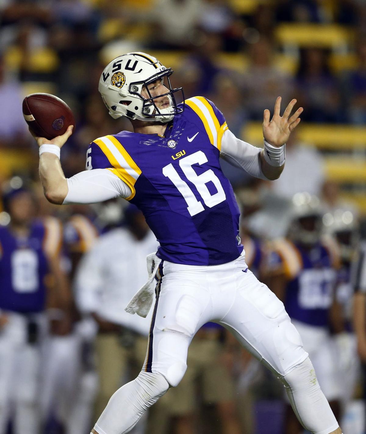Danny Etling the right choice right now for LSU. But stay 