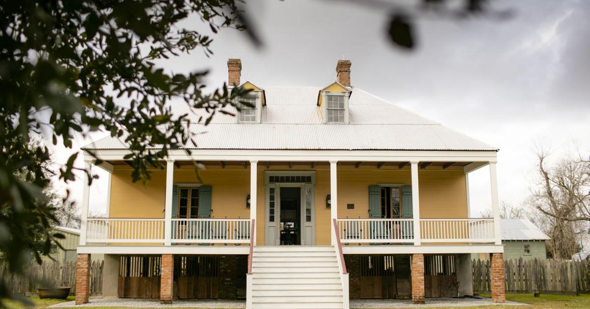 Classic Creole cottage in the River Parishes becomes home for landscape ...