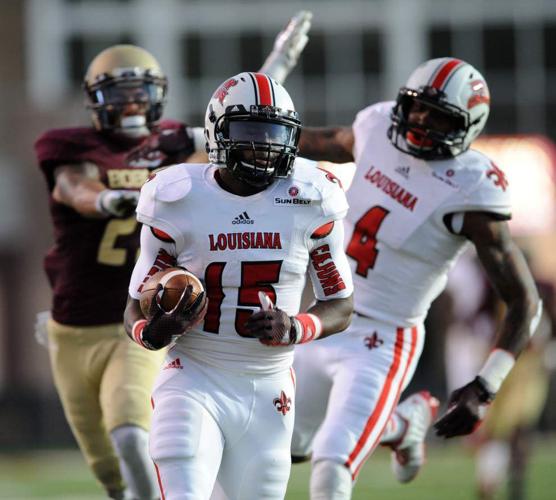 Christen Ringo UL-Lafayette defensive tackle Christian Ringo scores on fumble recovery ...