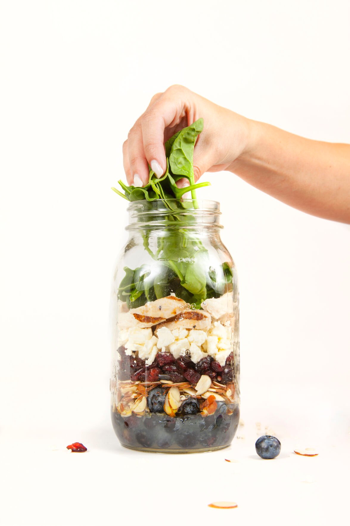 Peanut Crunch Salad in a Jar - A Virtual Vegan