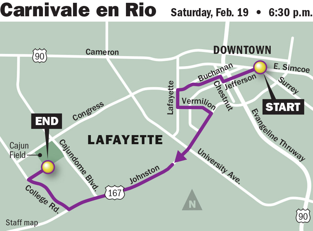 Lafayette La Parade Schedule 2022 Barricades Going Up Along Lafayette's Mardi Gras Parade Route Feb. 17-18 |  News | Theadvocate.com