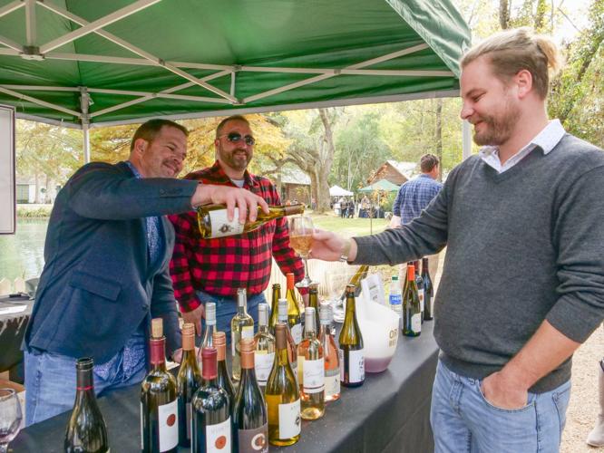 St. Francisville Food and Wine Festival visitors dance, dine, during