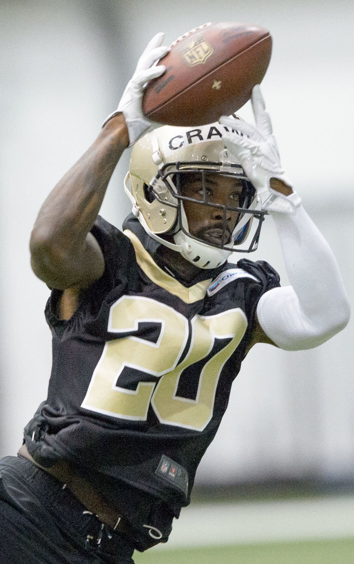 Fully established as a starter, Saints cornerback Ken Crawley focuses