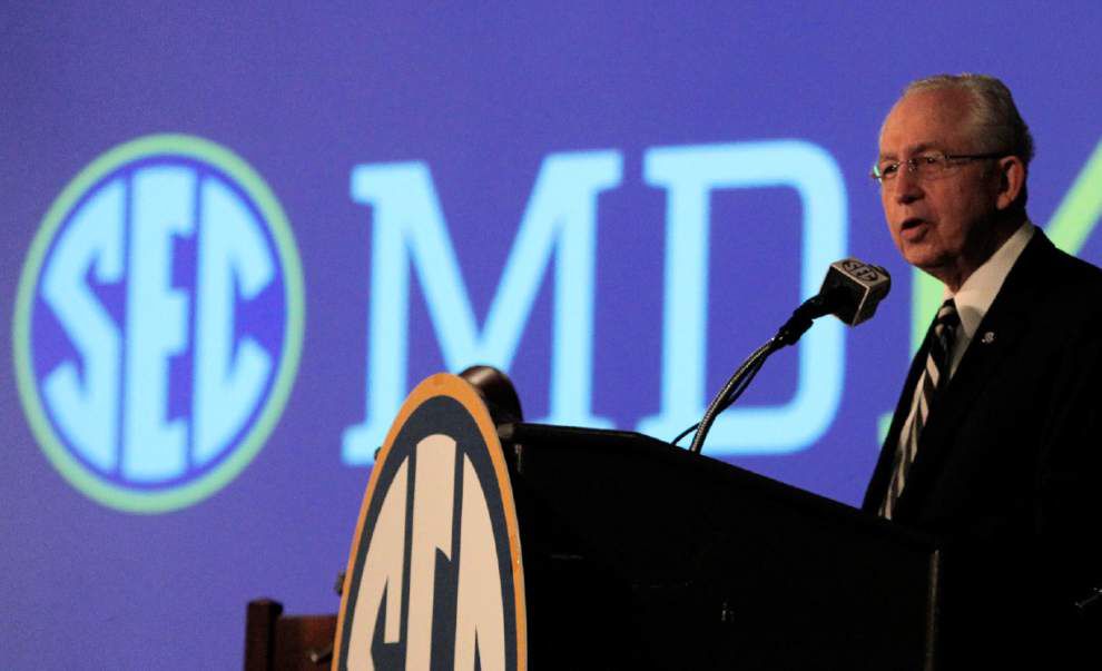 Live updates during the SEC media days on Tuesday at 8:30 a.m. _lowres