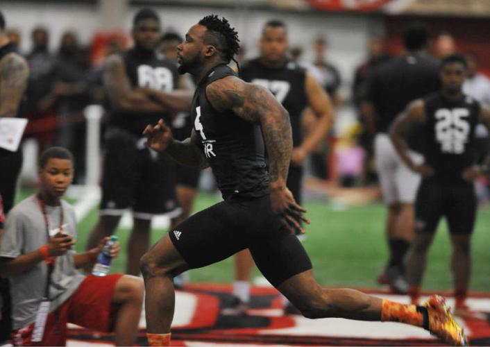 Former Cajun Jamal Robinson scores high marks at ULLafayette Pro Day
