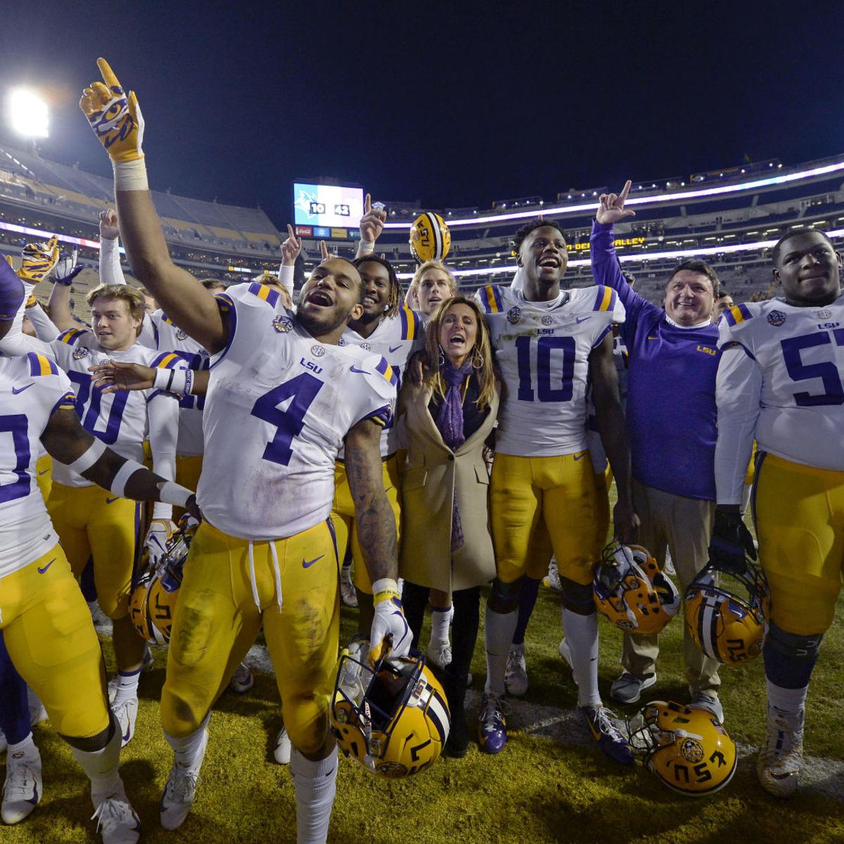 Lsu Stays Put In The College Football Playoff Rankings After Win