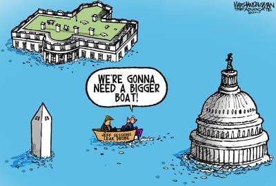 Walt Handelsman: DC Leaks | Opinion | theadvocate.com