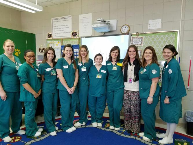 Hammond Westside students learn mindfulness from SLU nursing students