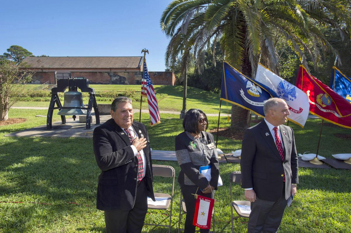 Photos Ceremony Renaming Arsenal Park As Louisiana Veterans