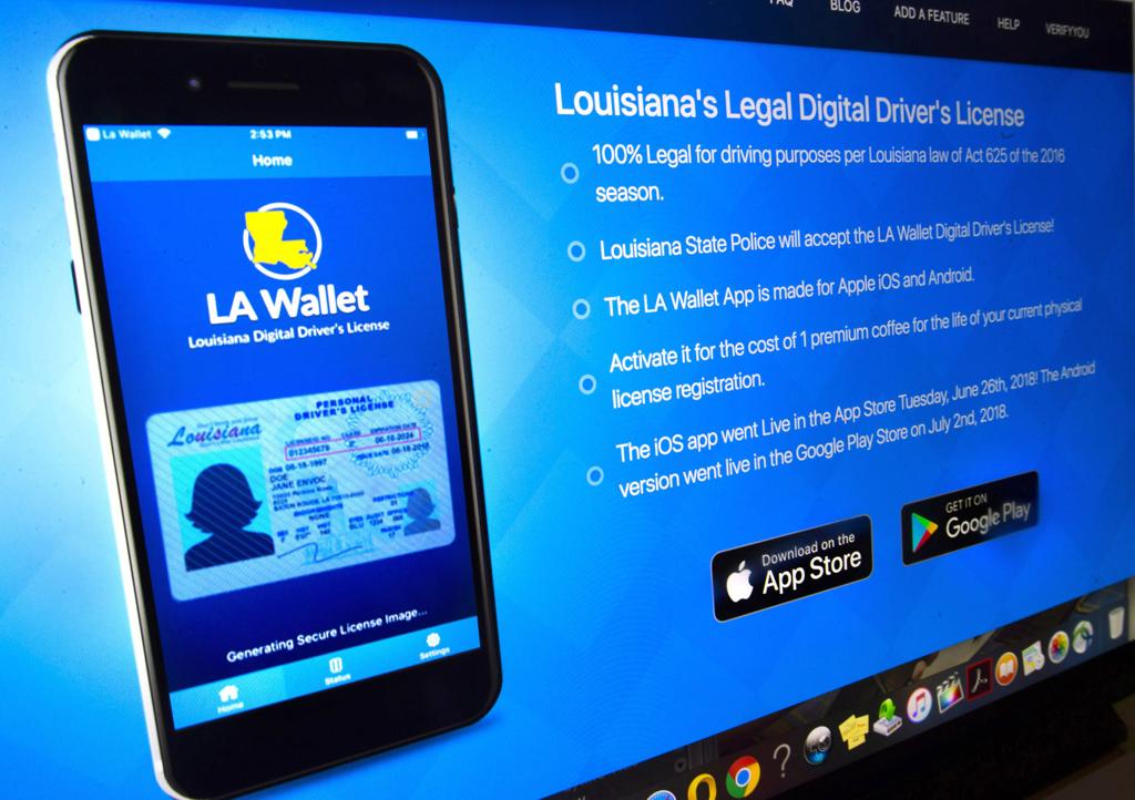For a limited time, Louisiana citizens can get their digital driver's  license for free