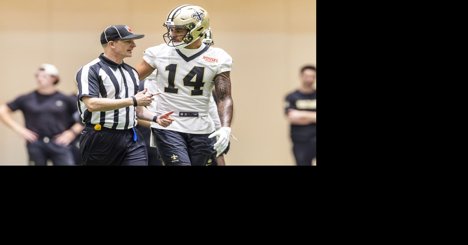 Saints minicamp observations: Pass-catching depth showing up without the top options