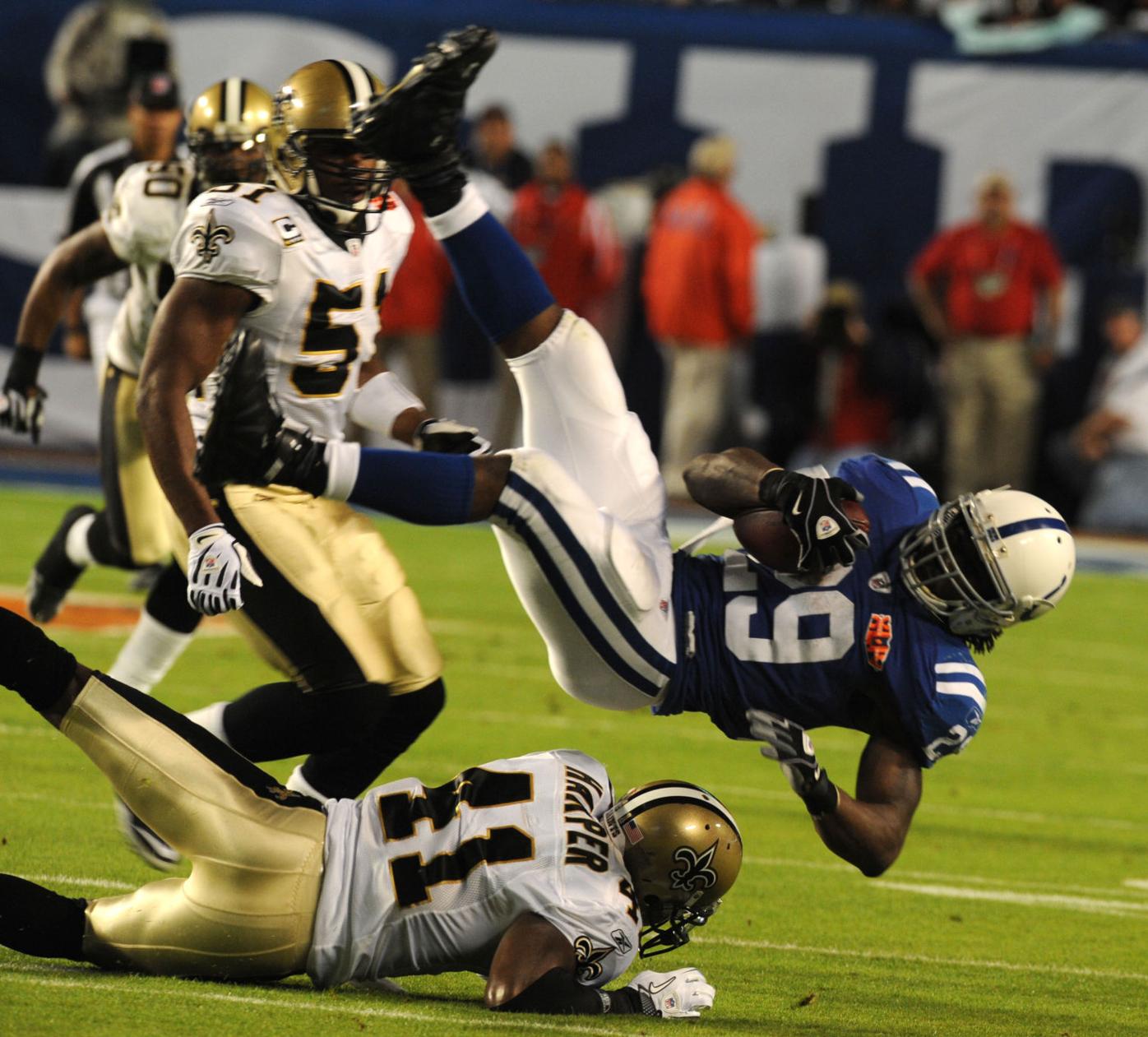 Super Bowl heroes Reggie Bush, Marques Colston headed into Saints