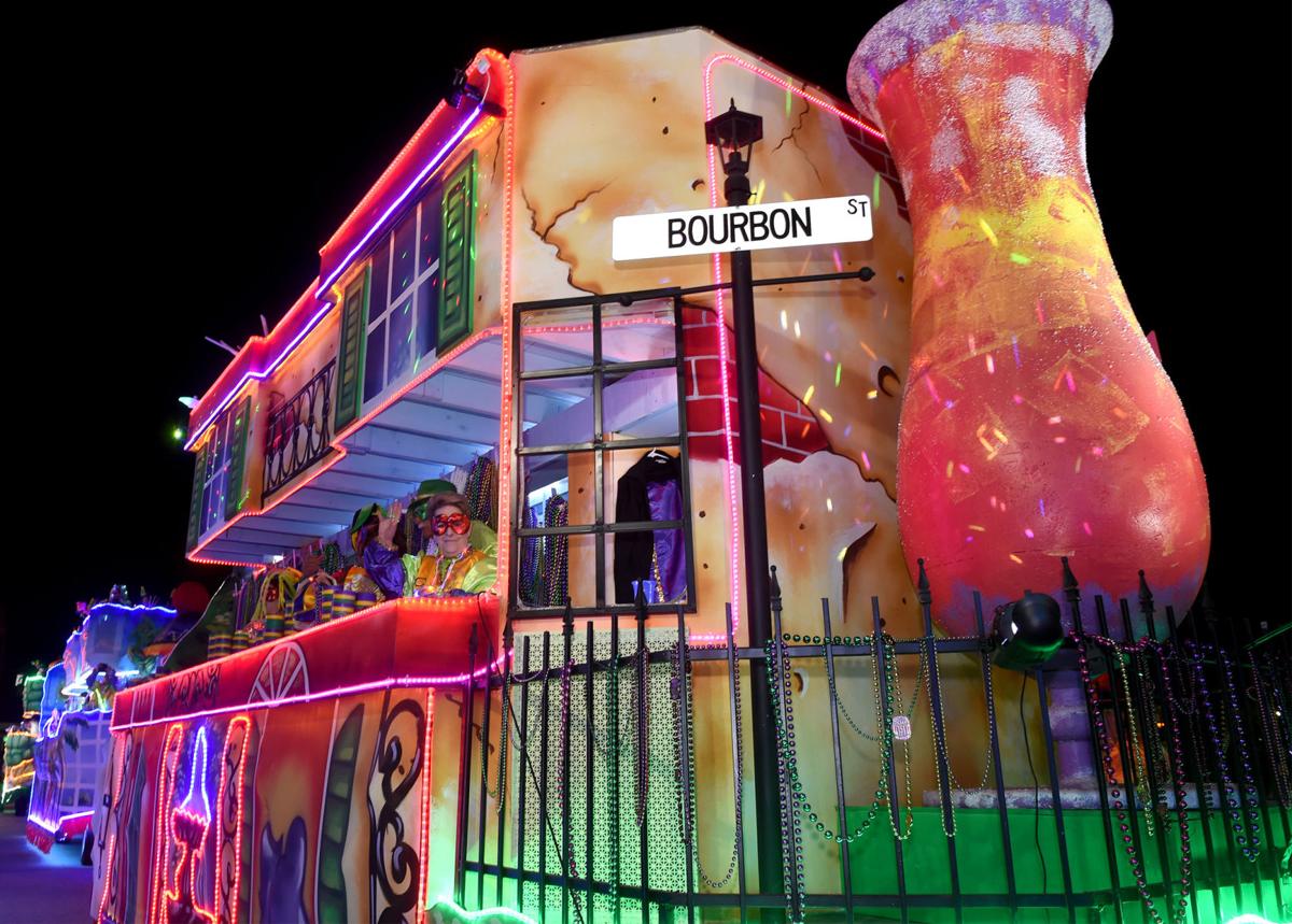 Photos Krewe of Comogo shows off bright and colorful floats despite