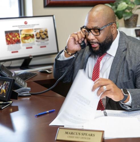 Louisiana Fish Fry Products names 'The Big Swagu,' Marcus Spears, as chief fry officer