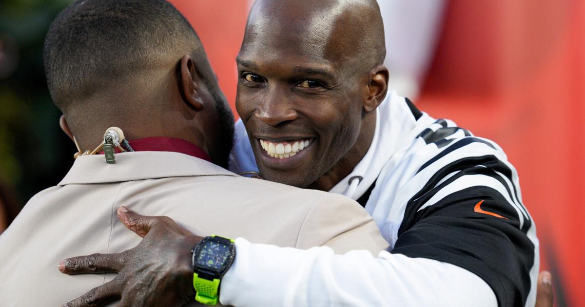 Remember Chad Johnson? Ochocinco? He challenged anyone to a race on the ...