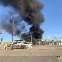 Fire at Entergy substation closed La. 70, deputies say