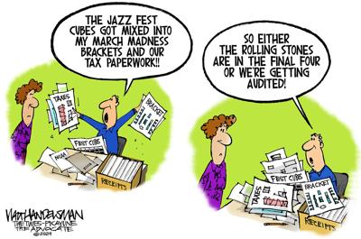 Walt Handelsman: Bracket Frenzy