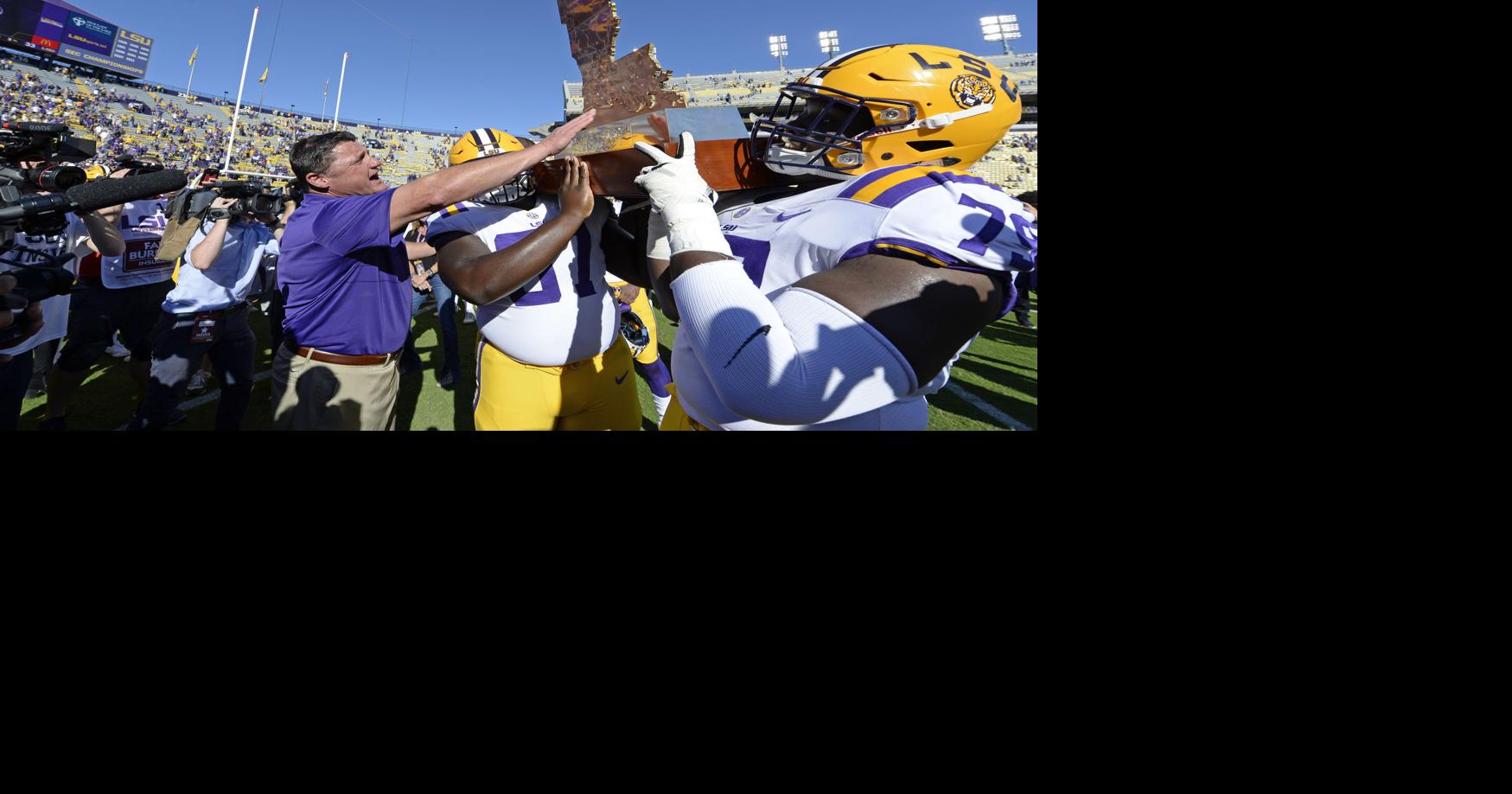 LSU No. 21 in both major polls after 3310 win over Arkansas LSU