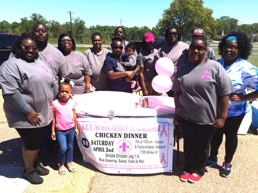 Family holds barbecue fundraiser for Aldrema Carter Vessel Scholarship _lowres