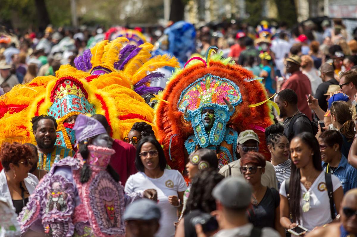 Photos New Orleans Mardi Gras Indians celebrate St. Joseph's Day with