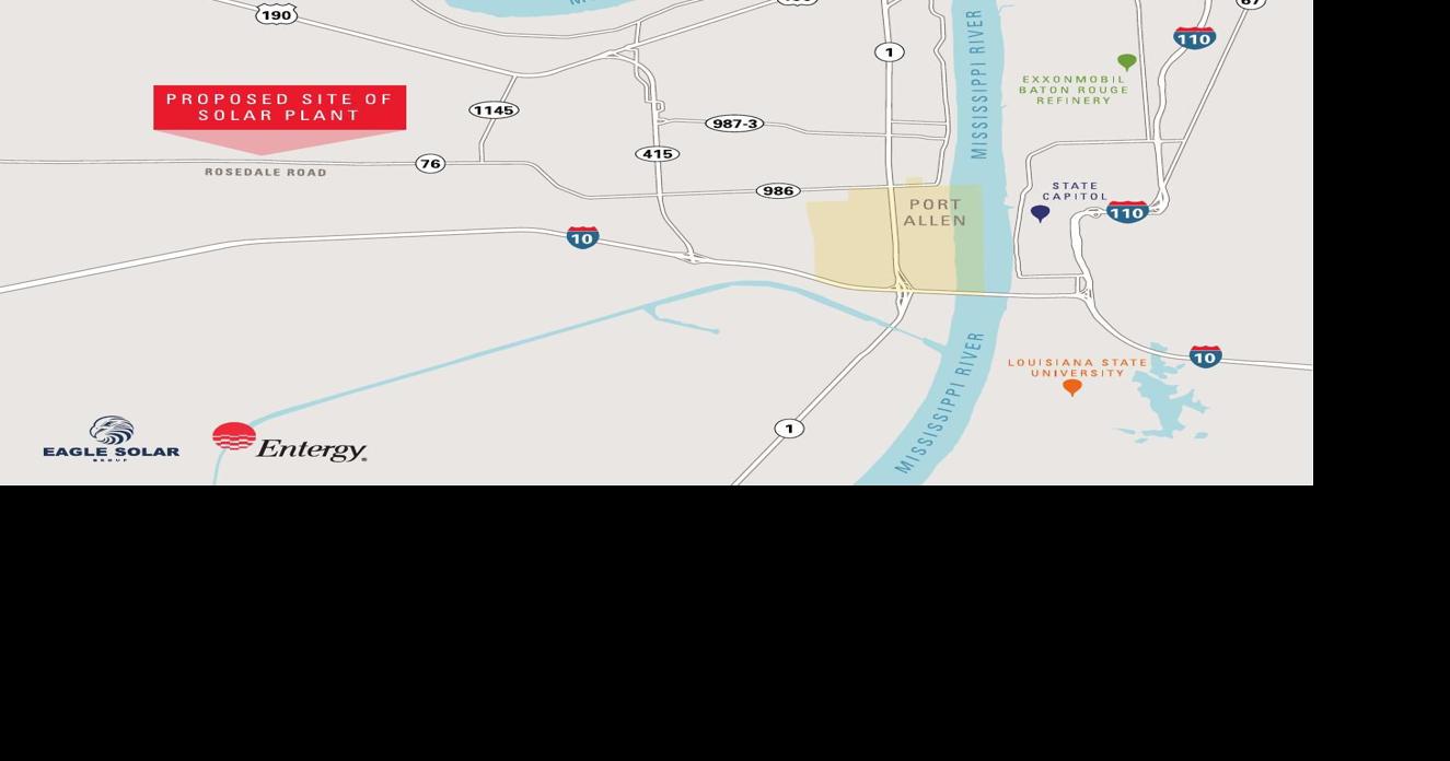 West Baton Rouge Parish solar site Business