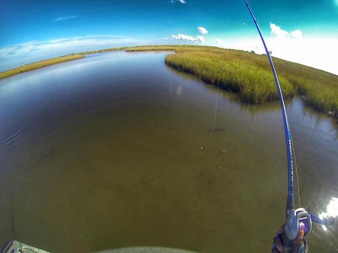 Pointe aux Chenes angler uses small boat to his advantage Louisiana
