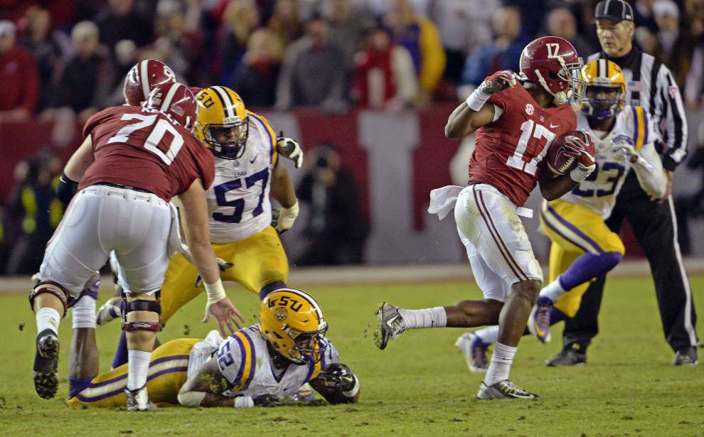 Photos: LSU falls to Alabama 30-16 in SEC showdown of the year _lowres