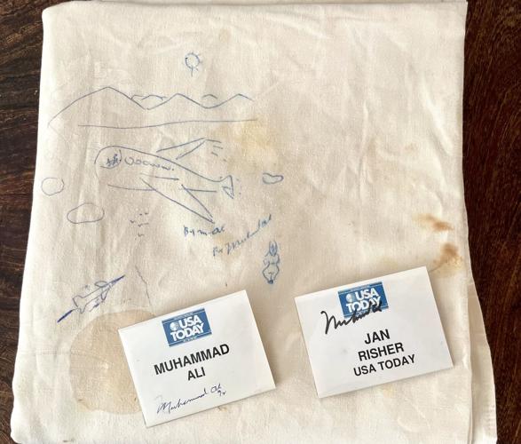 Muhammad Ali's drawing