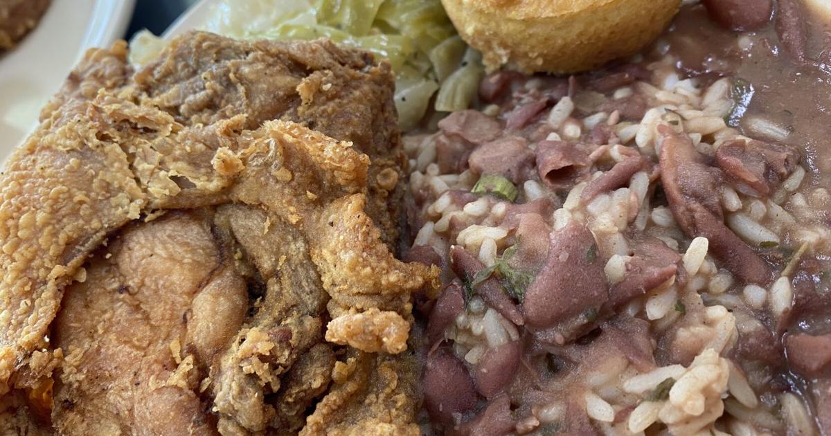 Fine red beans and rice at Southern University with Robyn Merrick ...
