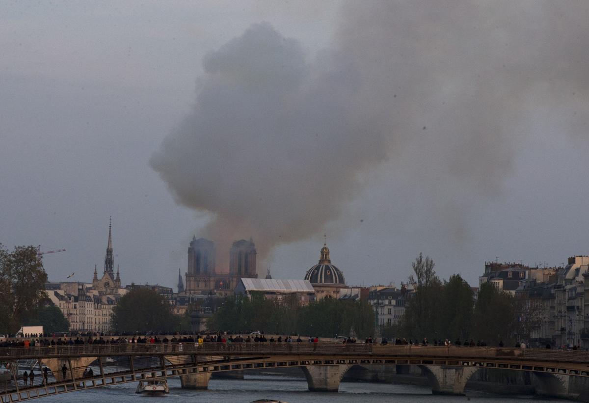France Notre Dame Fire