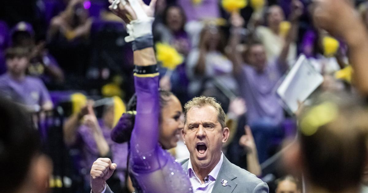 LSU gymnastics: Jay Clark likes where his team is as regular season winds ...