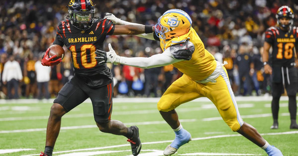 Das Footballteam der Southern University beendete seine neun Spiele ...