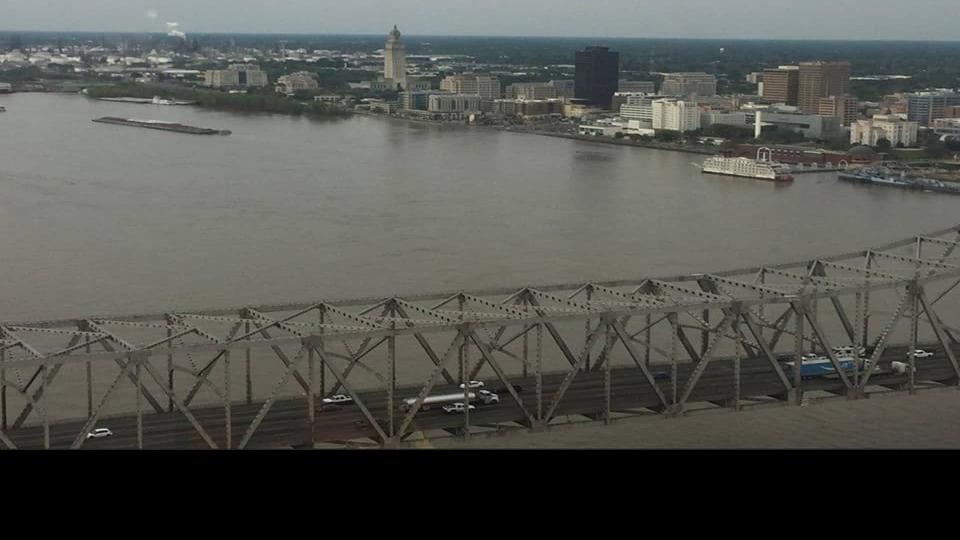 Photos: See aerial shots of swollen Mississippi River in Baton Rouge