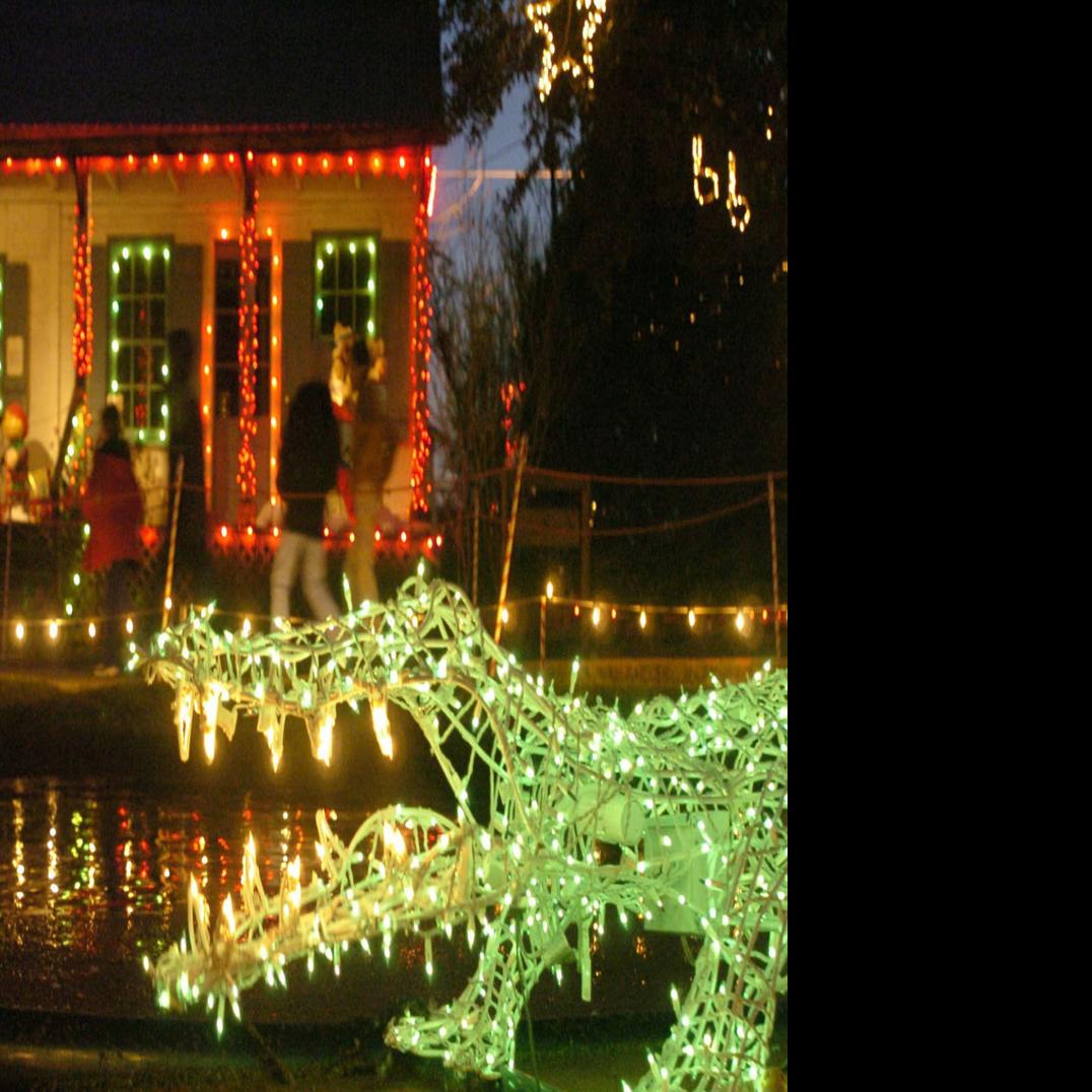 Christmas Lights Downtown Baton Rouge 2021
