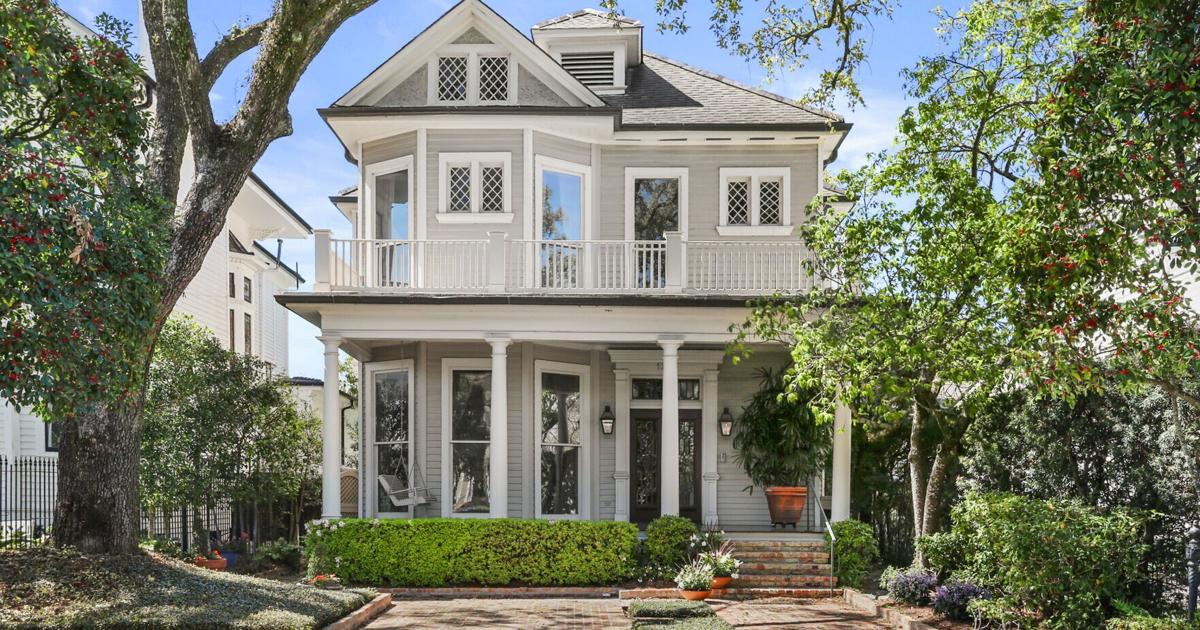 Side Hall Side-hall home stands proud in New Orleans' Uptown at $1.6M ...