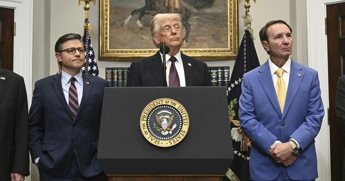 Trump ernennt Louisianas Gouverneur Jeff Landry zum Mitglied des Beirats ...