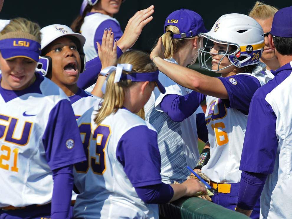 Bailey Landry ‘phenomenal’ as No. 2 hitter in LSU softball lineup _lowres