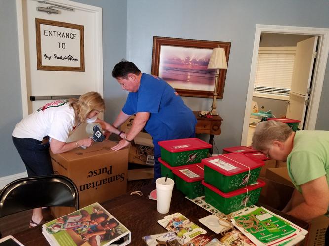 Church collects shoebox gifts Livingston/Tangipahoa