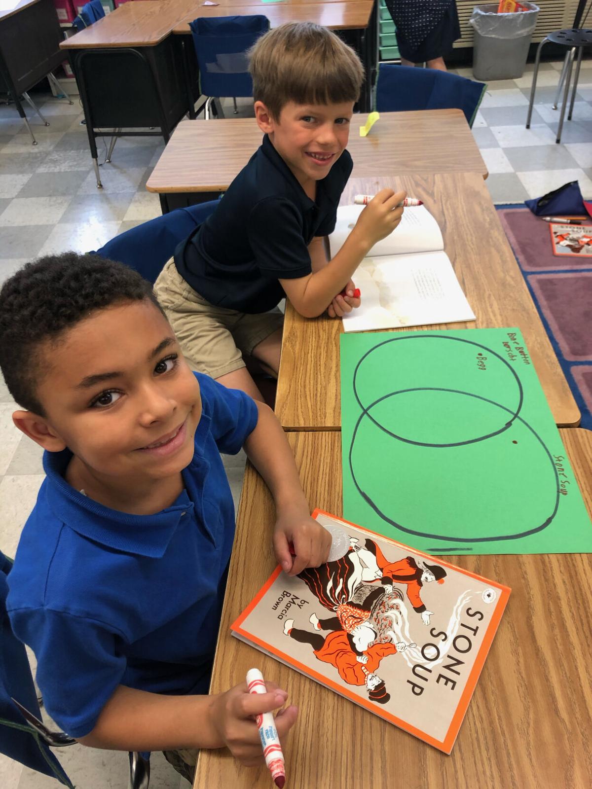 Bains Elementary analyze books with Venn diagrams | St ...