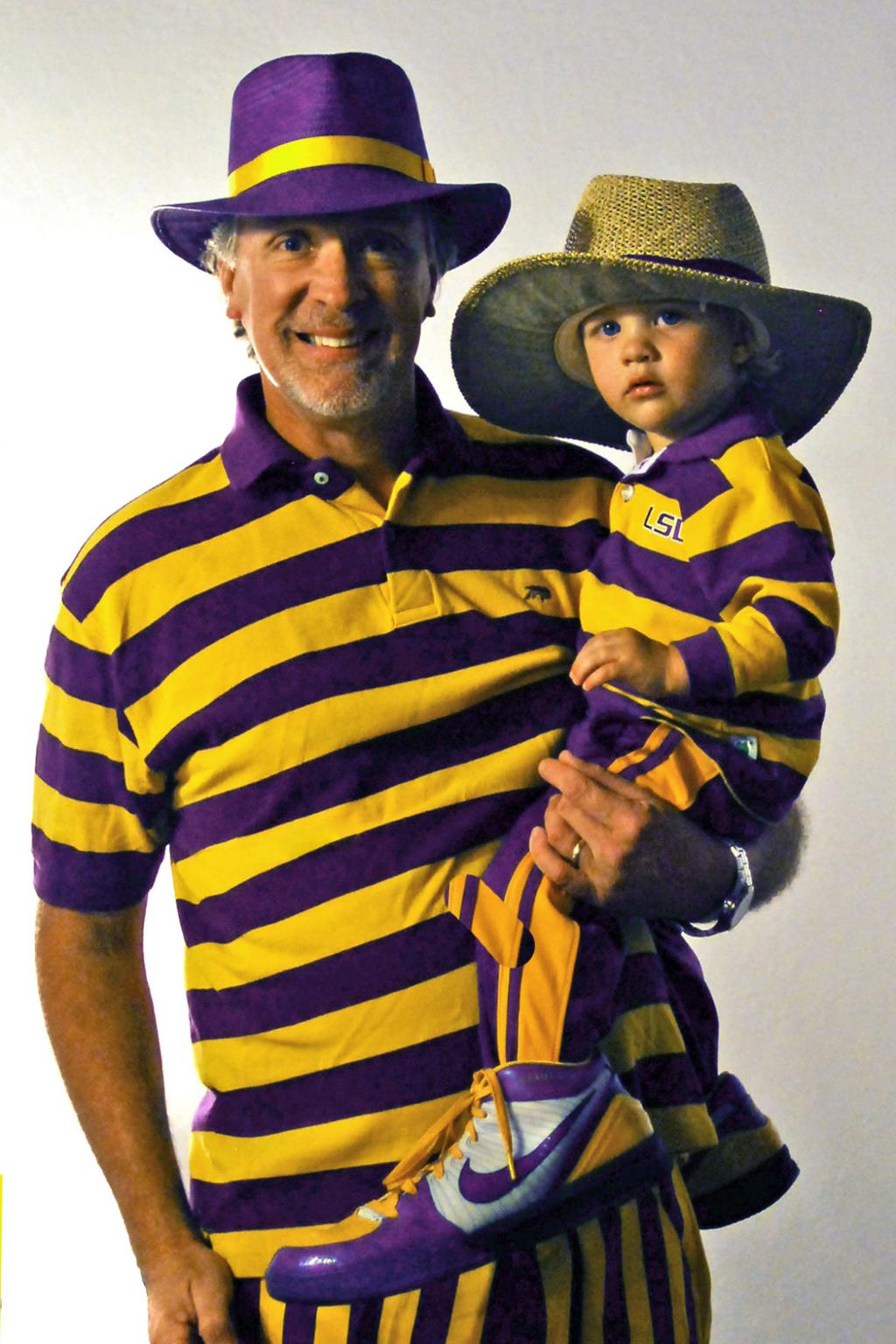 This Lsu Superfan Never Forgets To Bring His Game Face