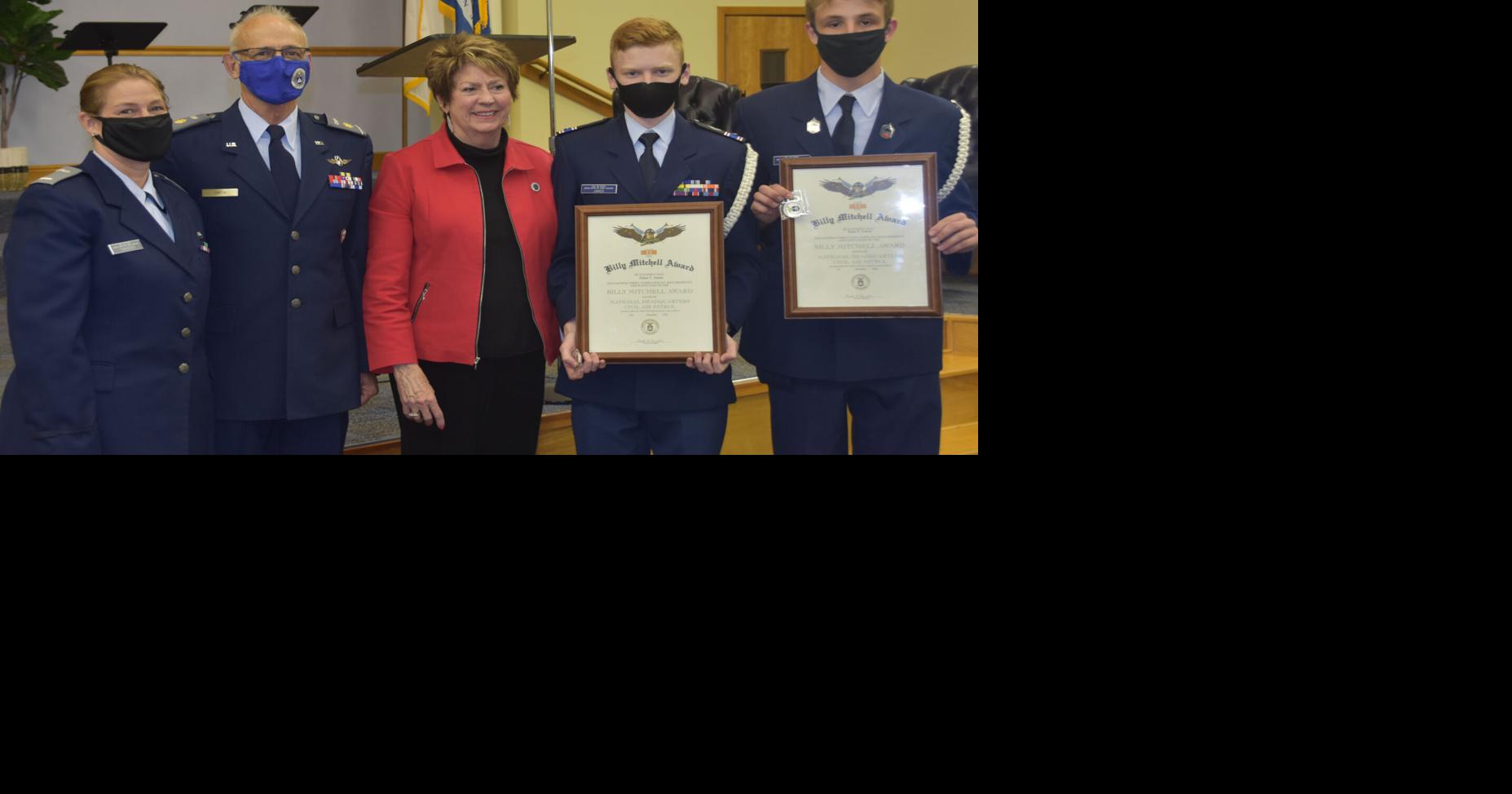 2 Civil Air Patrol cadets receive Billy Mitchell Award | Ascension ...