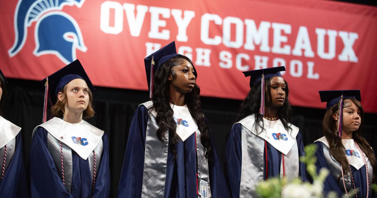 Photos: Comeaux High graduation
