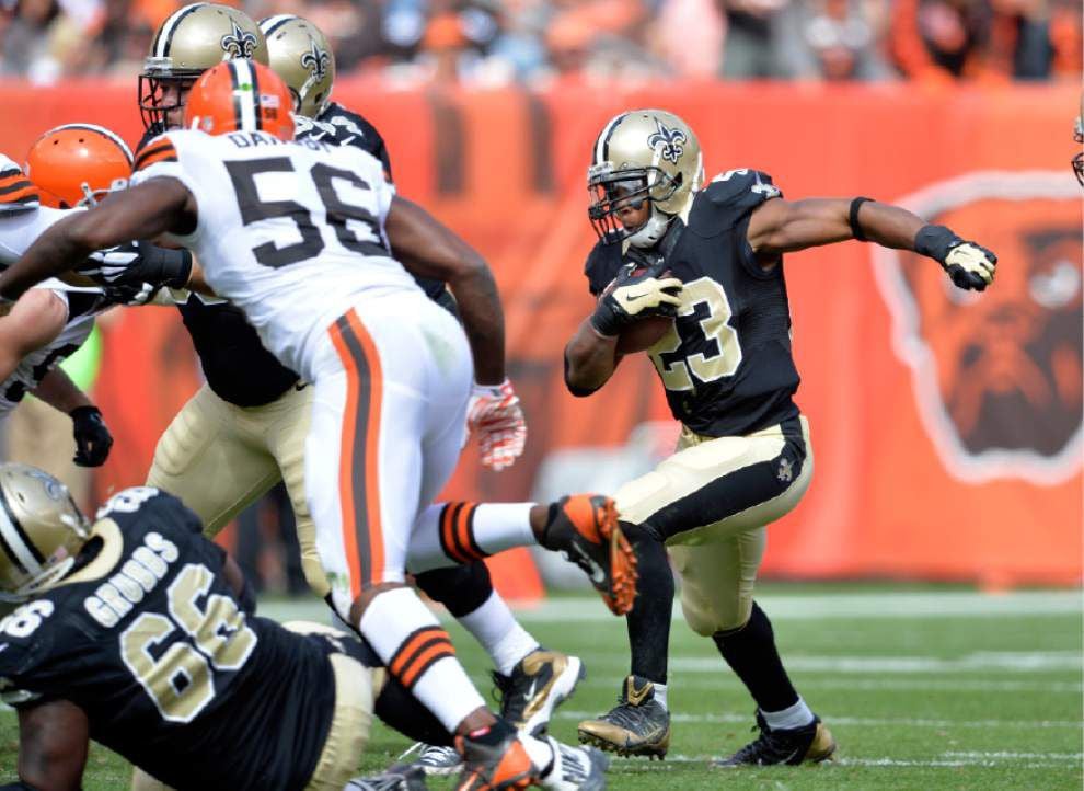 Video: Saints running back Pierre Thomas expects more touches with Mark Ingram injured _lowres