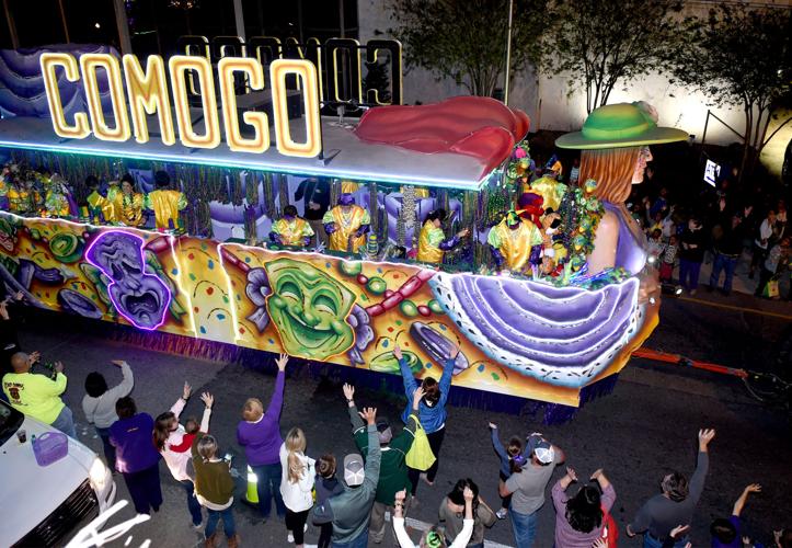 Photos Krewe of Comogo shows off bright and colorful floats despite