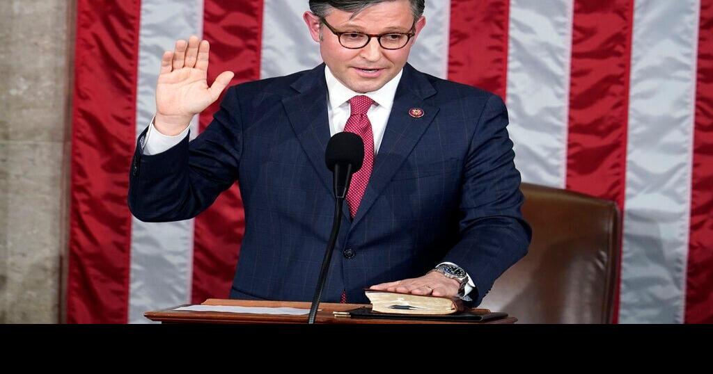 Christian conservatives cheer one of their own as Mike Johnson assumes ...